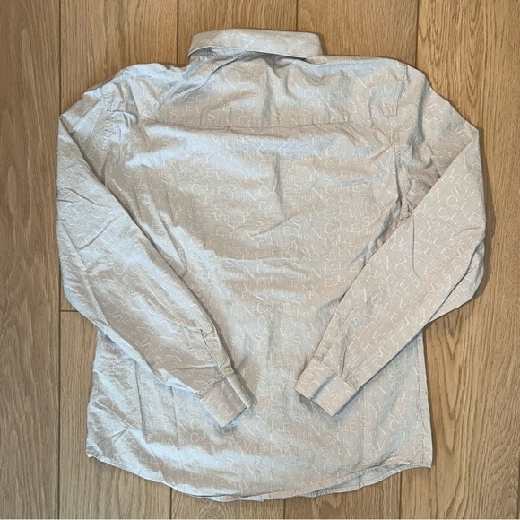 Versace Men’s Luxury Dress Shirt Ice Clean Iconic Style - Picture 2 of 2